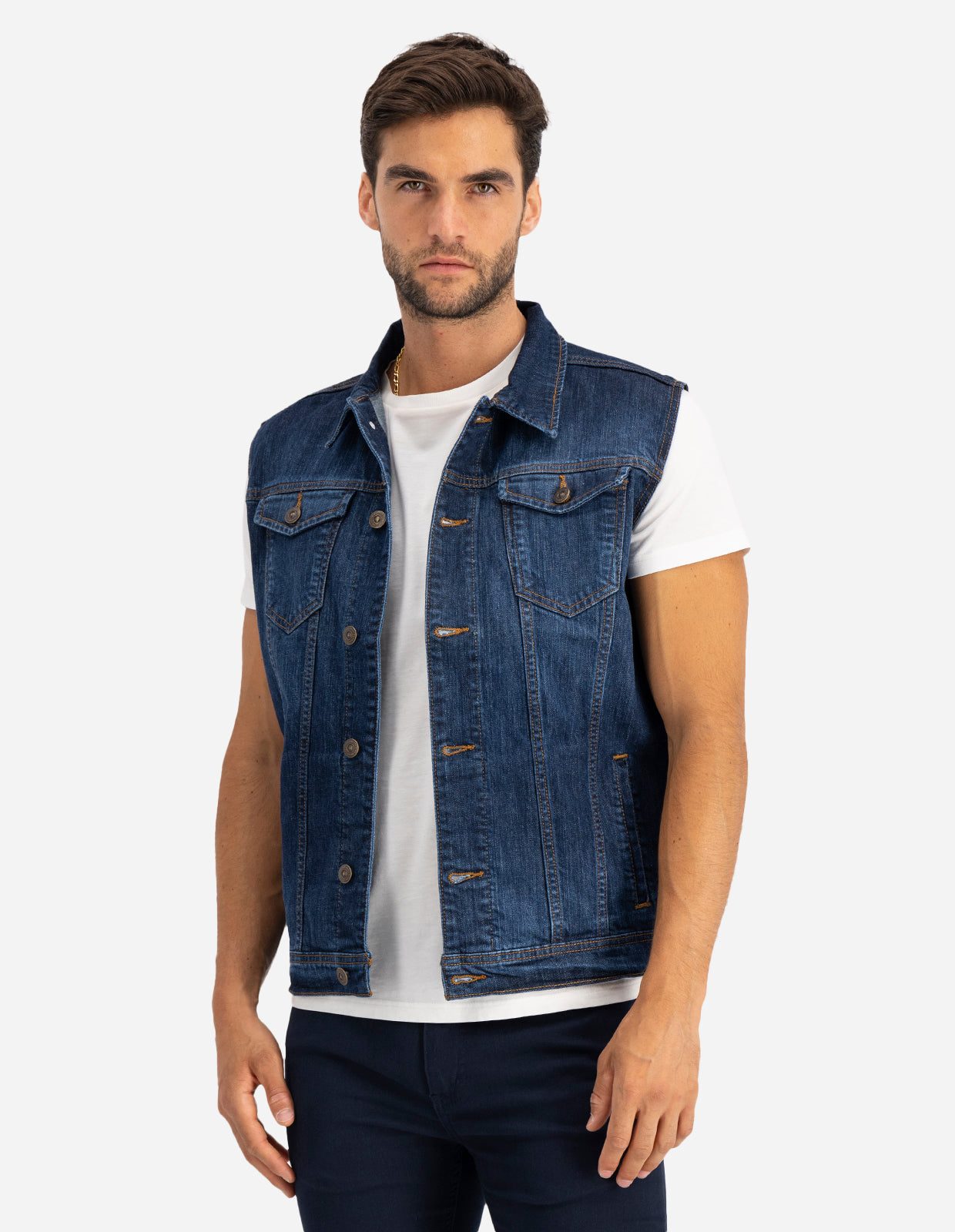 Jeans Outfit Chaleco Azul Marino Hombre Combinar Chaleco Chaleco
