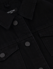 Chaleco de Mezclilla Slim - Negro