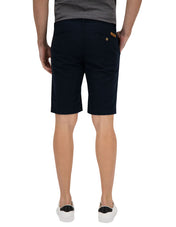 Bermuda Estilo Chino de Gabardina - Blue Navy