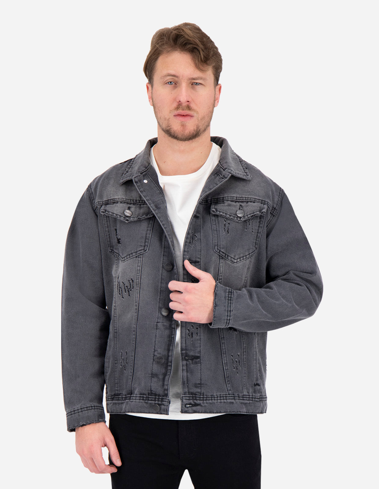 Mezclilla Old Navy Chamarras Hombre Chamarra De Mezclilla Con