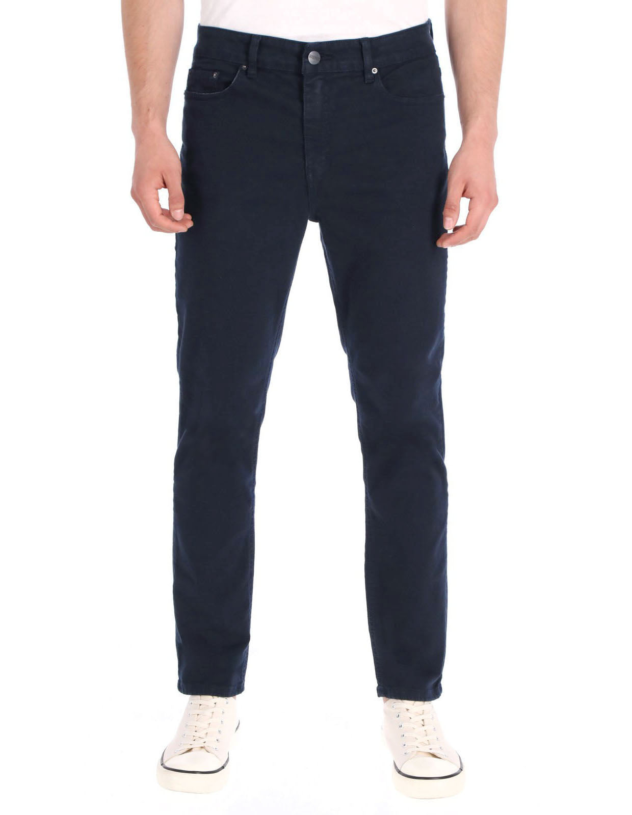 Jeans de Mezclilla Slim - Marino Mercer Color Jeans