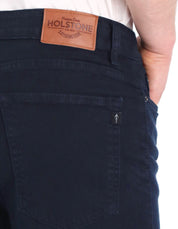 Jeans de Mezclilla Slim - Marino Mercer Color Jeans