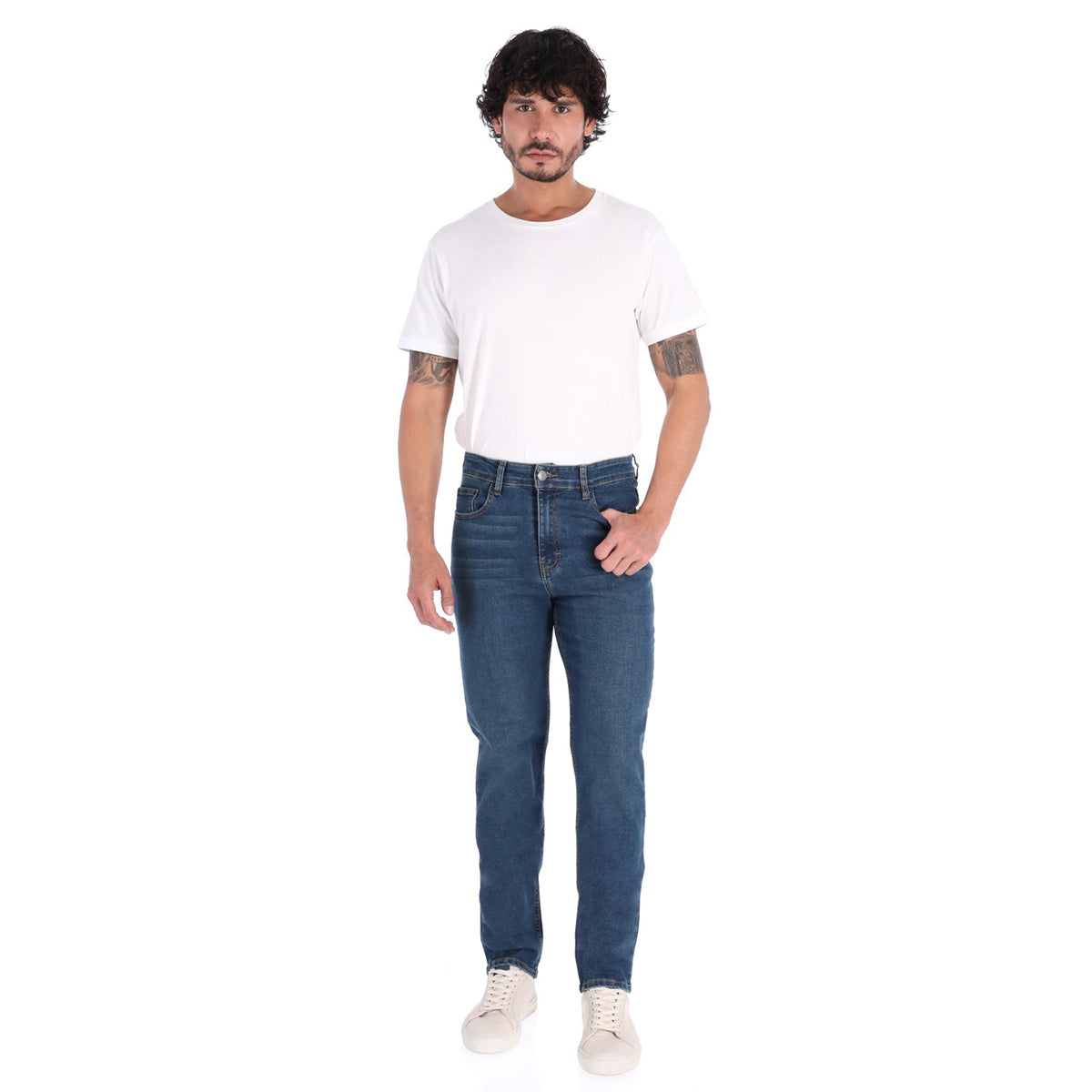 Jeans de Mezclilla Slim Fit - Marcus