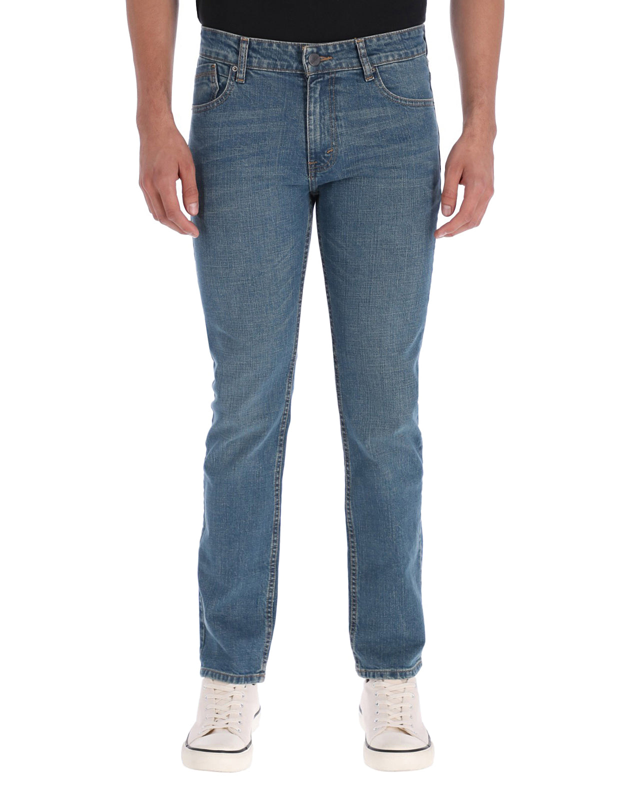 Jeans de Mezclilla Premium Slim Fit - Pekín