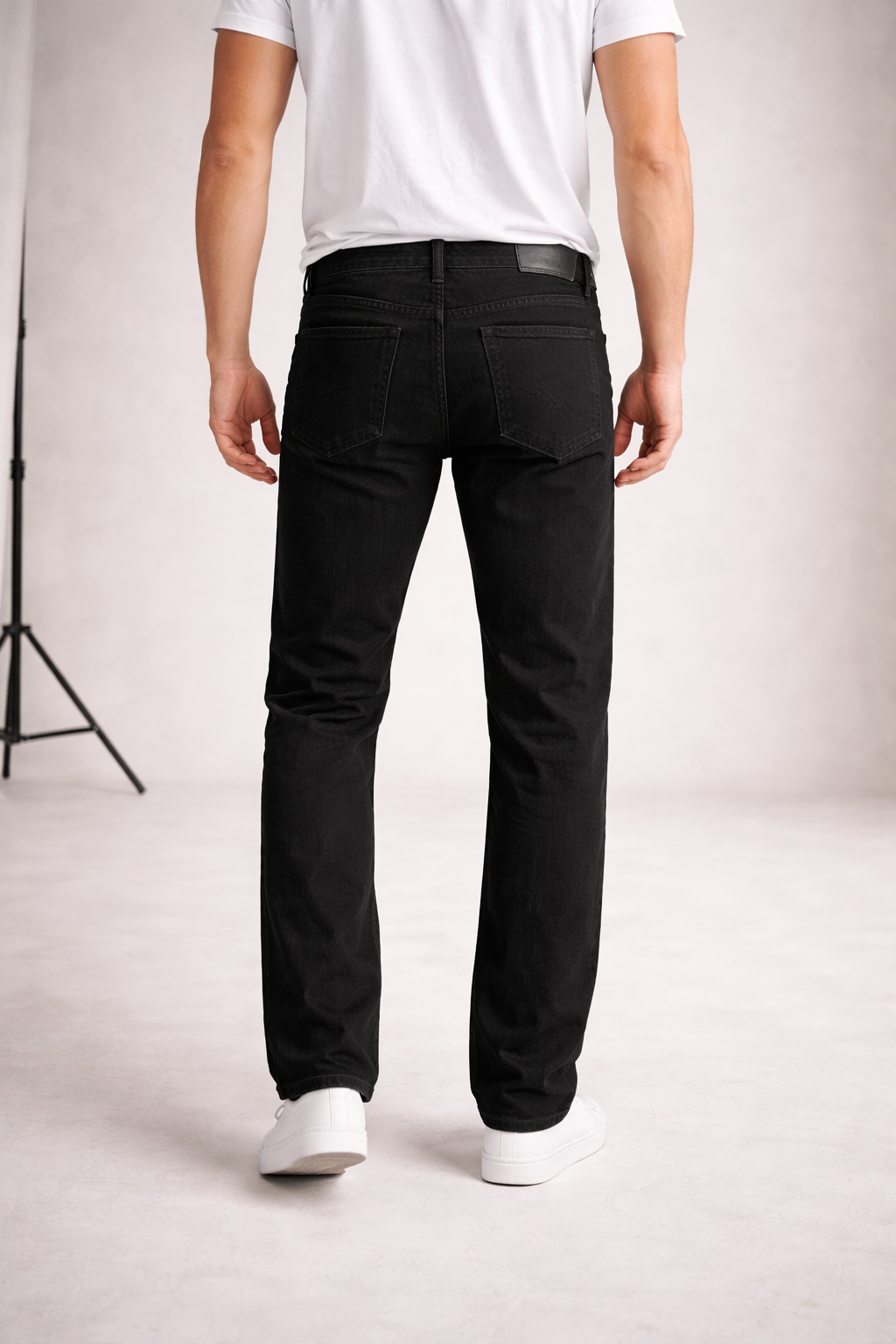 Jeans de Mezclilla Corte Recto - Lewis