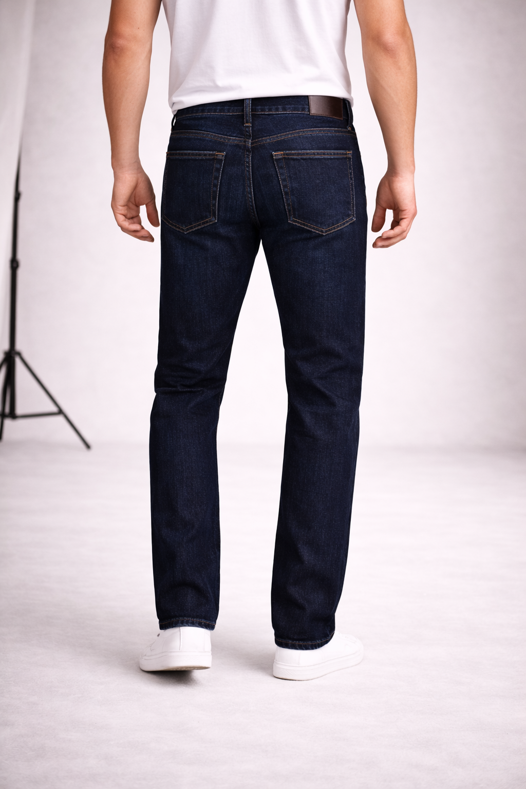 Jeans de Mezclilla Corte Recto - Max
