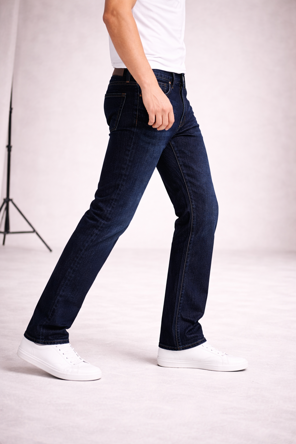 Jeans de Mezclilla Corte Recto - Max