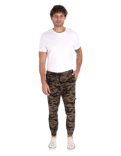 Joggers Cargo de Gabardina Premium - Camuflaje