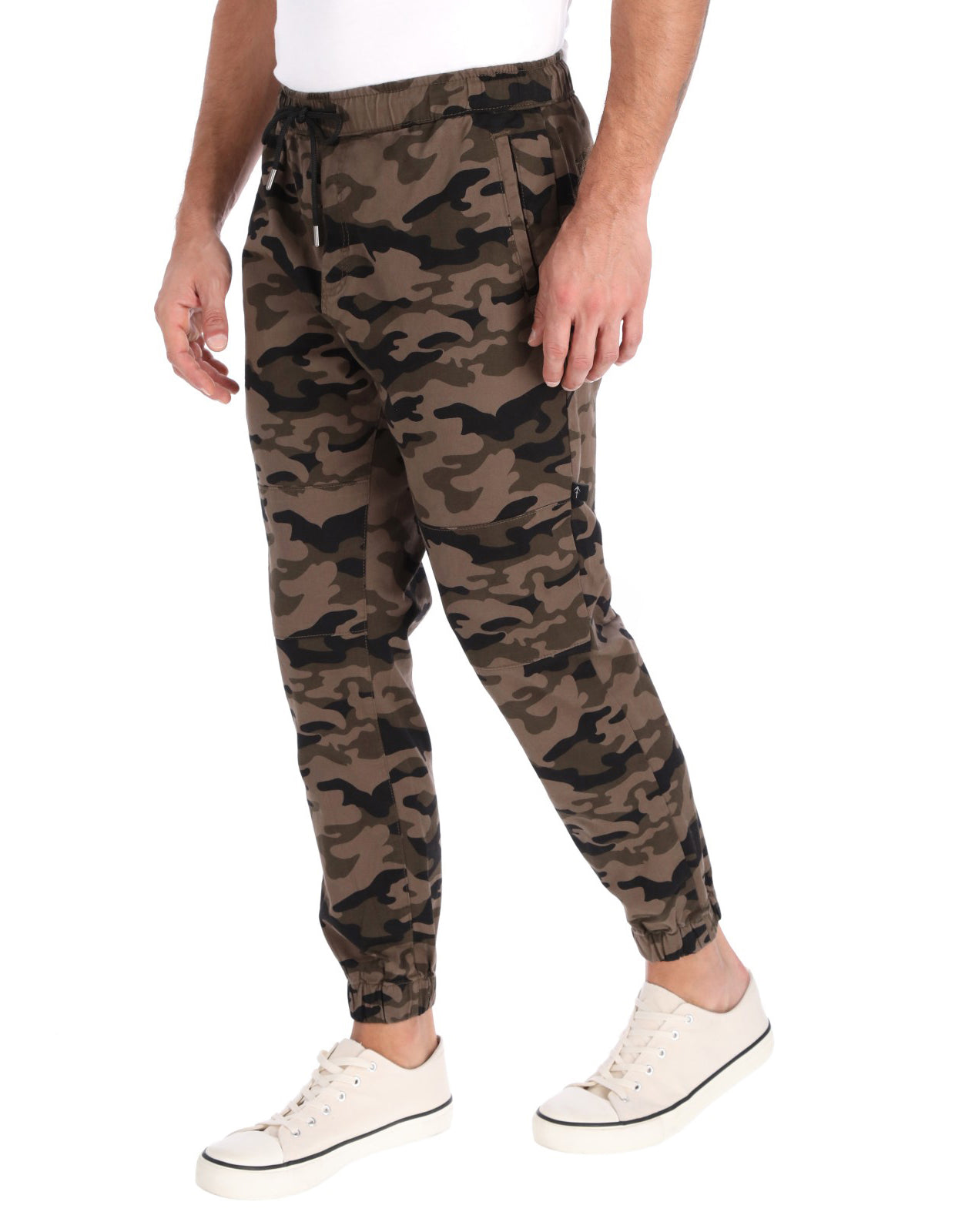Joggers Cargo de Gabardina Premium - Camuflaje