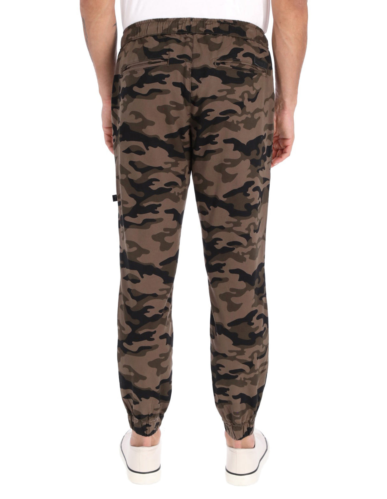 Joggers Cargo de Gabardina Premium - Camuflaje