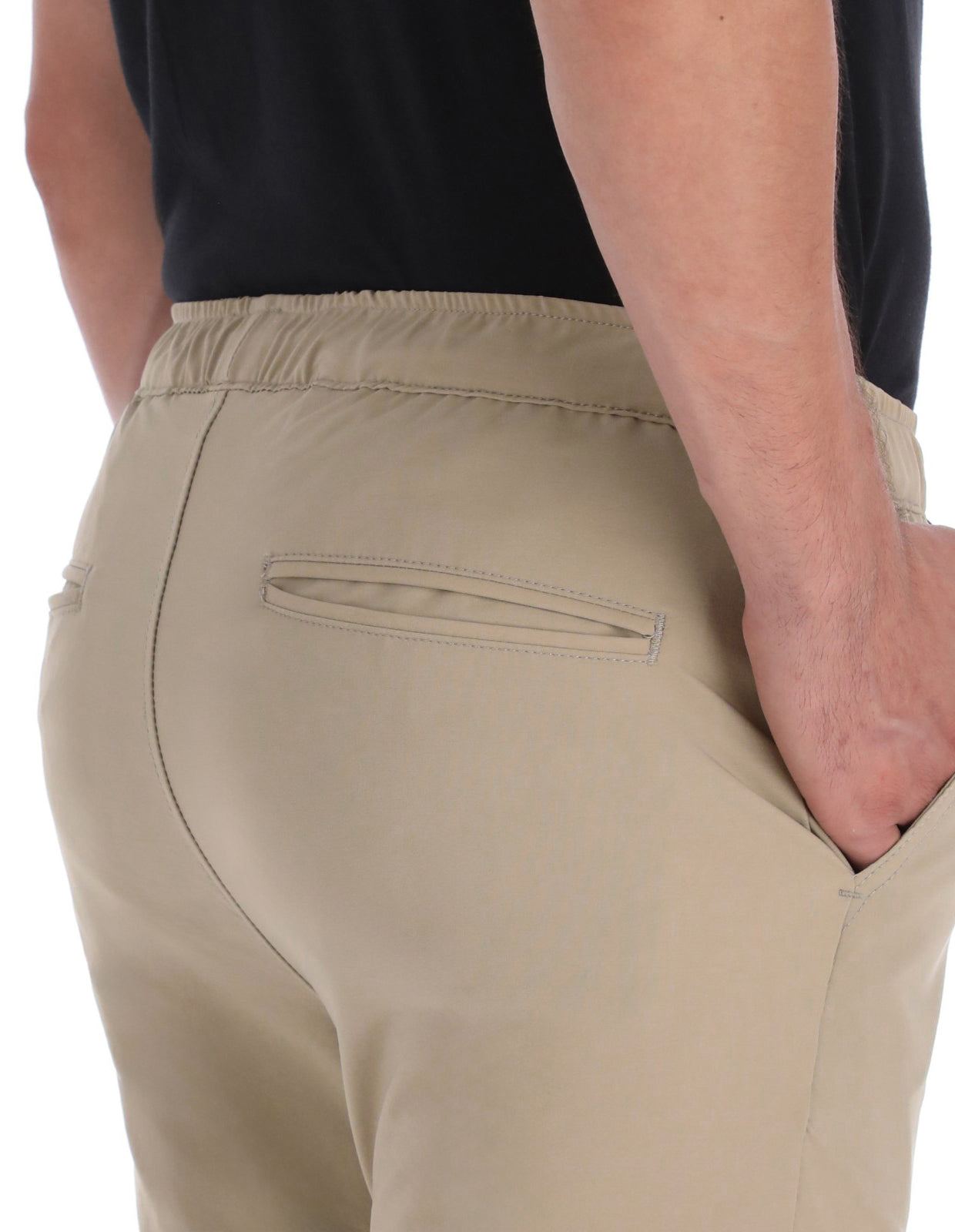 Jogger Deportivo Elástico Slim - Arena