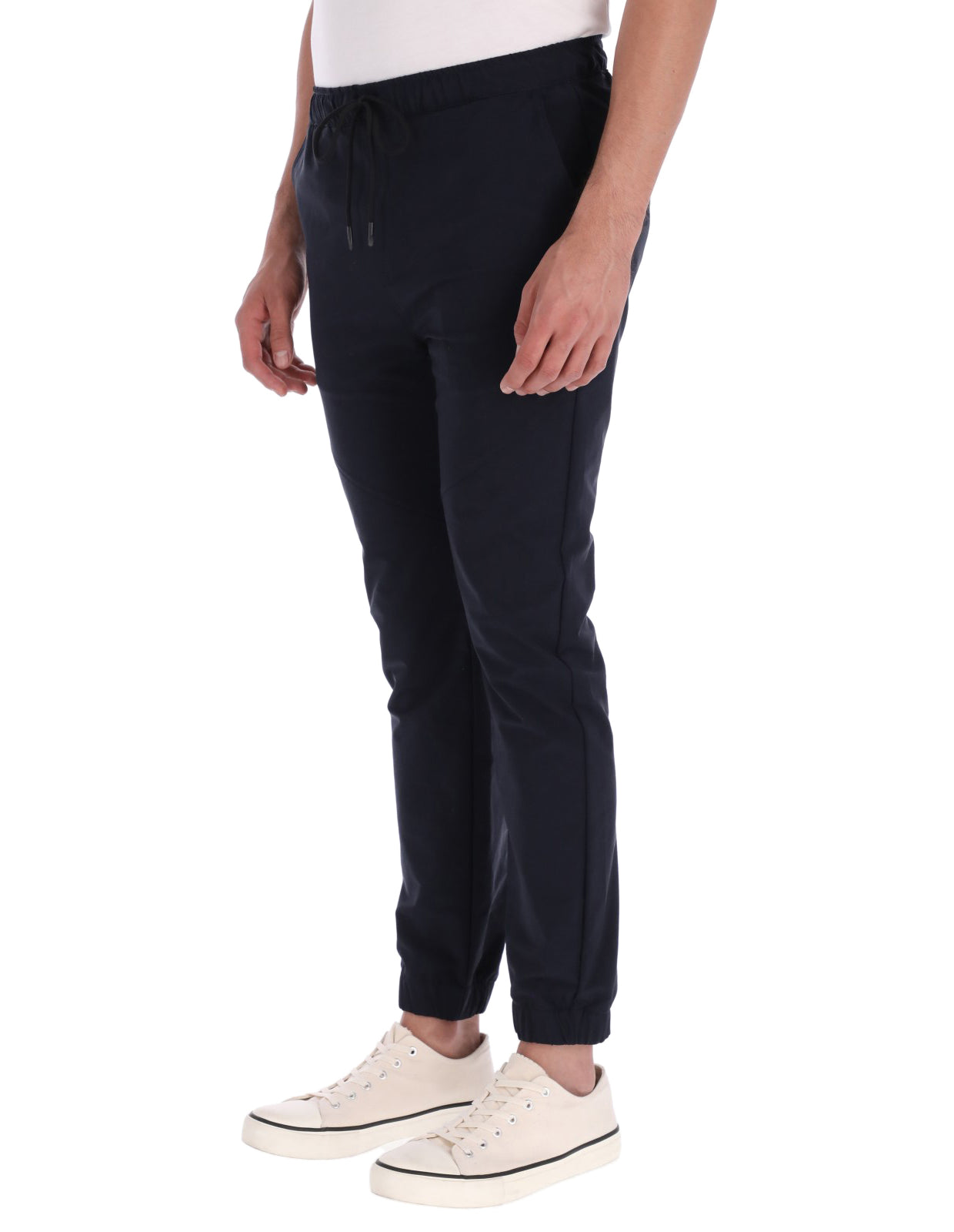 Jogger Para Golf Elástico Corte Slim - Azul Marino