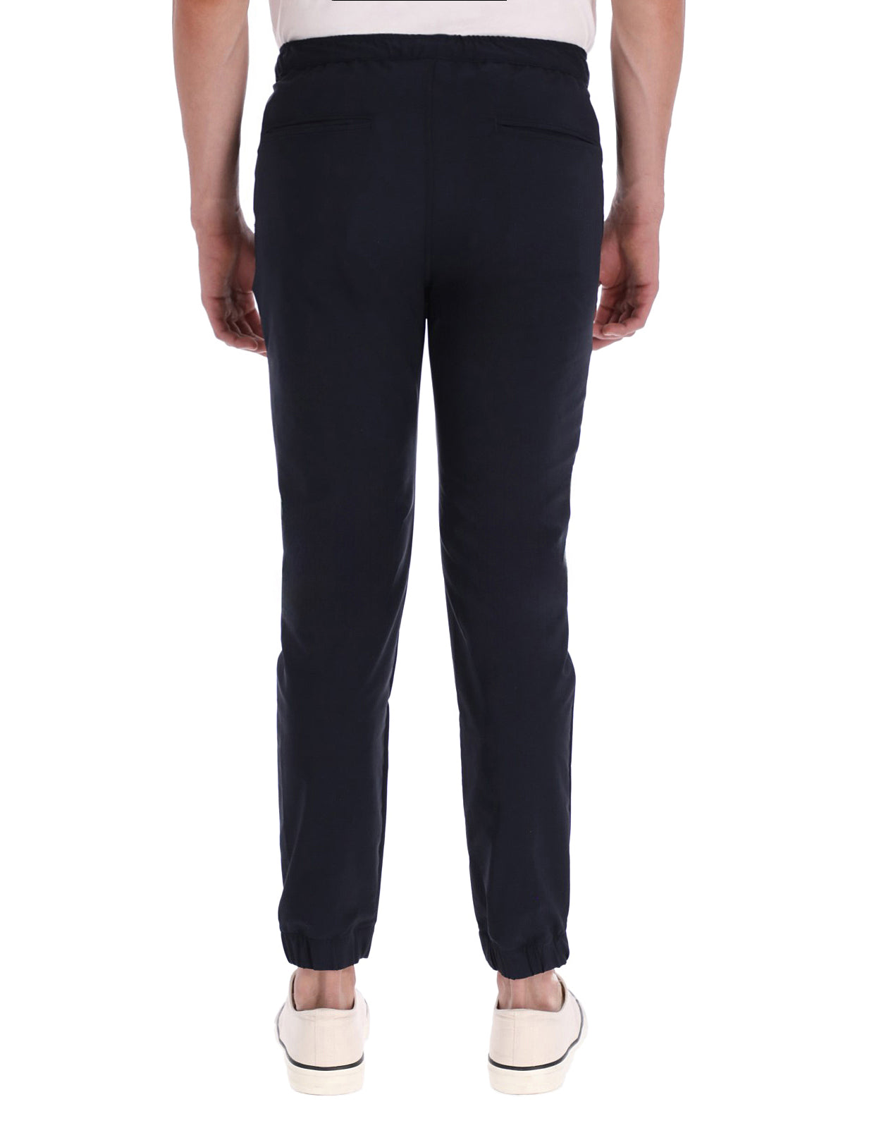 Jogger Para Golf Elástico Corte Slim - Azul Marino
