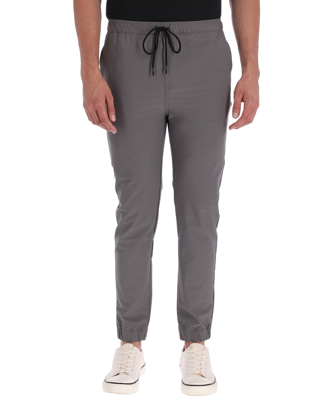 Jogger Para Golf Elástico Corte Slim - Gris Oxford