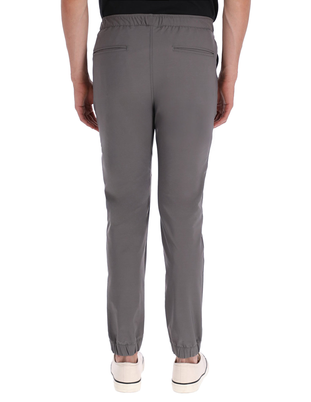 Jogger Para Golf Elástico Corte Slim - Gris Oxford