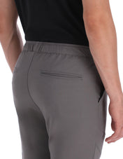 Joggers Deportivo Elástico Slim Fit - Gris Oxford