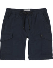 Bermuda Cargo de Gabardina - Azul Marino