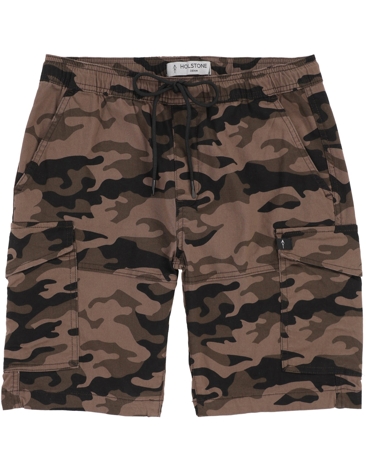 Bermuda Cargo de Gabardina - Camuflaje