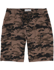 Bermuda Cargo de Gabardina - Camuflaje