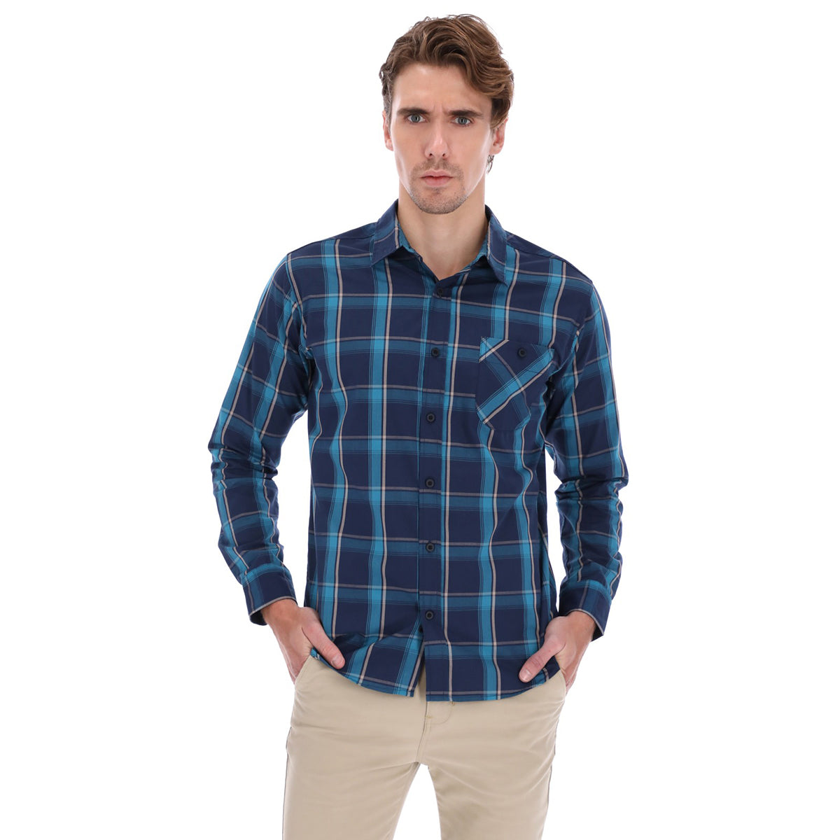 Camisa Manga Larga Slim Fit - Hércules