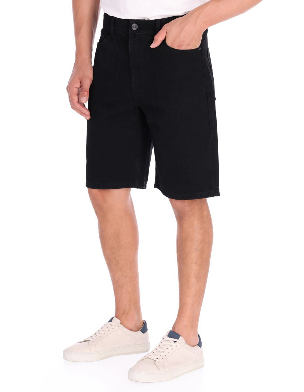 Bermuda de Mezclilla - Denim Negro