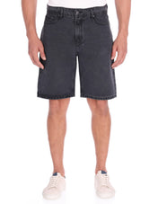 Bermuda de Mezclilla - Denim Negro Medio