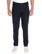 Pantalón de Gabardina New Cut Slim - Azul Marino