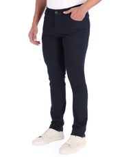 Pantalón de Gabardina New Cut Slim - Azul Marino