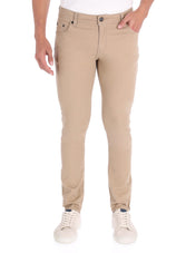 Pantalón de Gabardina New Cut Slim - Caqui