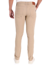 Pantalón de Gabardina New Cut Slim - Caqui