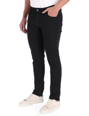 Pantalón de Gabardina New Cut Slim - Negro