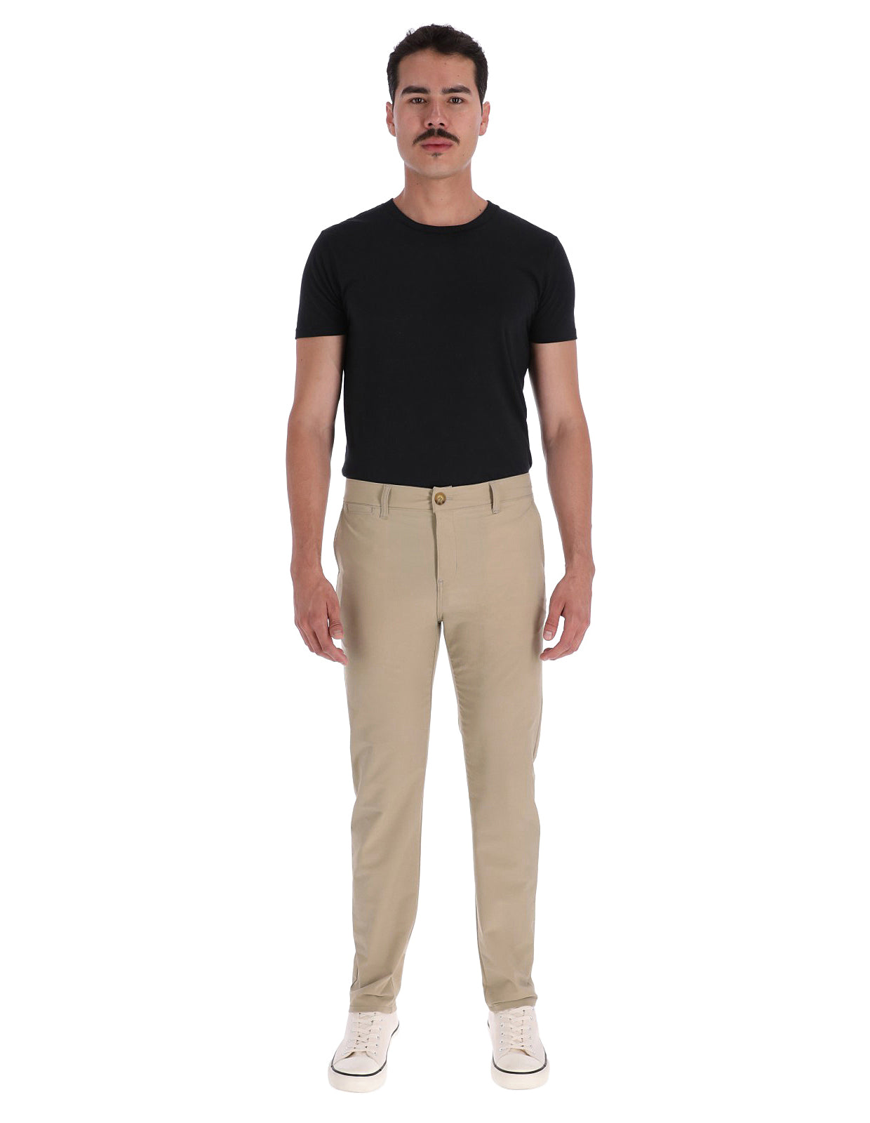 Pantalón Para Golf Elástico Corte Slim - Arena