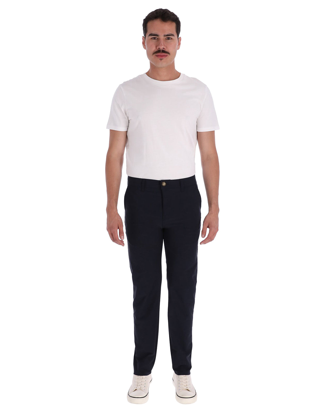 Pantalón Para Golf Elástico Slim - Azul Marino