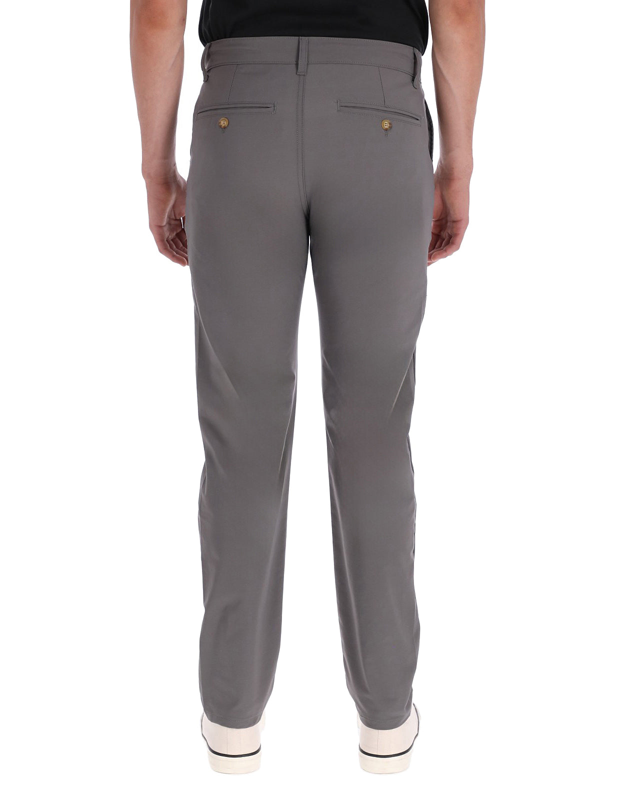 Pantalón Para Golf Elástico Slim - Gris Oxford