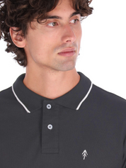 Playera Tipo Polo Regular Fit Para Hombre - Terre