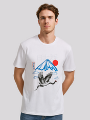 Playera Estampada Holstone Regular Fit - Blanca