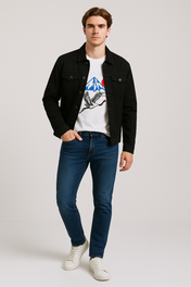 Playera Estampada Holstone Regular Fit - Blanca