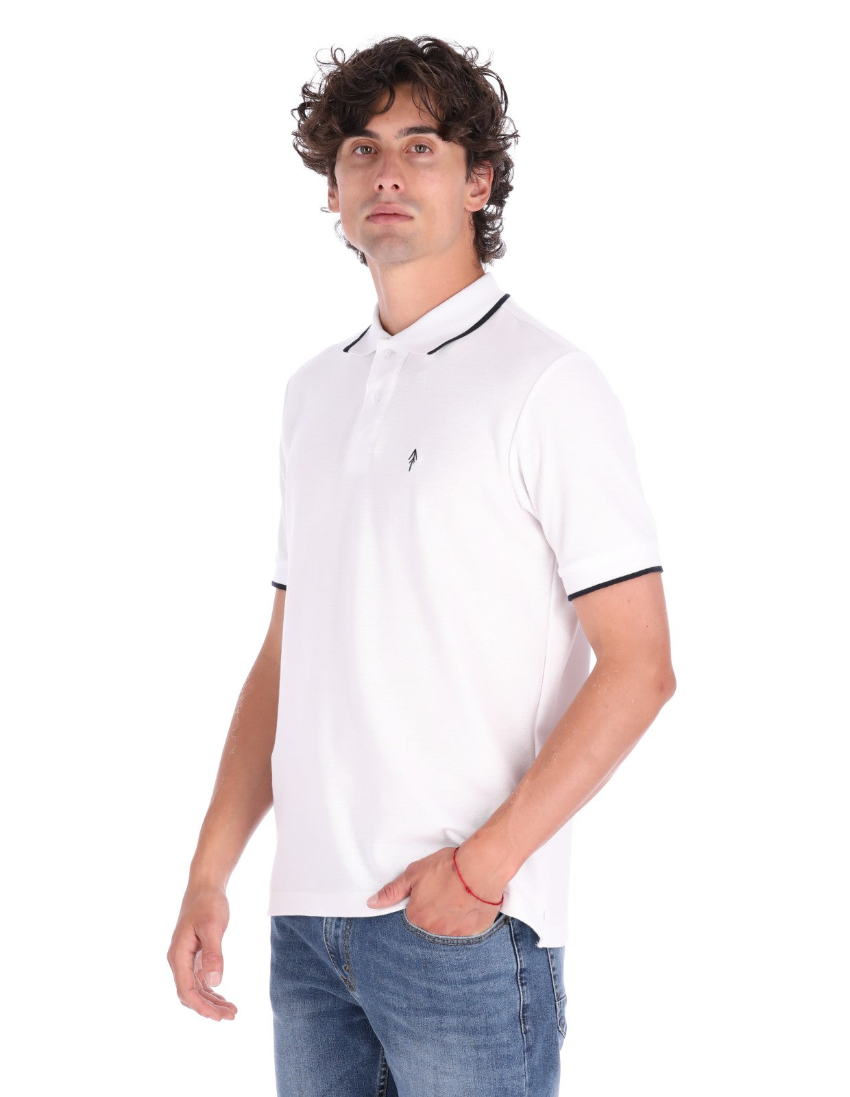 Pack Playeras Tipo Polo Holstone (Blanco Azul Náutica Gris Jas