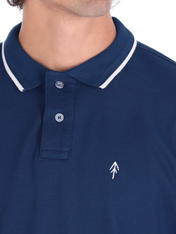 Playera Tipo Polo Regular Fit Para Hombre - Gian