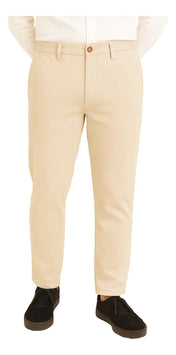 2 Pack Pantalones Estilo Chino Recto Para Hombre Holstone - (Arena / Negro)