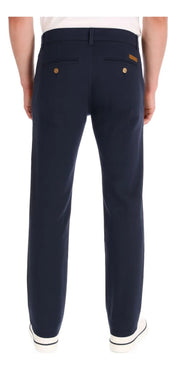 2 Pack Pantalones Estilo Chino Recto Para Hombre Holstone - (Negro / Azul Marino)