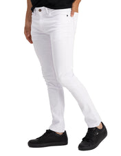 Jeans de Mezclilla Slim - White Mercer Color Jeans