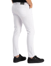 Jeans de Mezclilla Slim - White Mercer Color Jeans