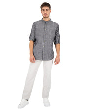 Pantalón Chino de Gabardina Slim - New Sand