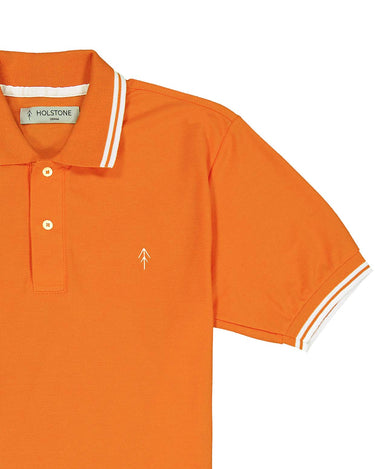 Playera discount polo naranja