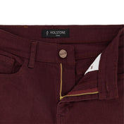 Jeans de Mezclilla Slim - Vino Mercer Color Jeans