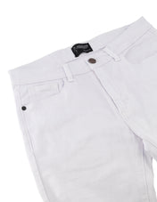 Jeans de Mezclilla Slim - White Mercer Color Jeans