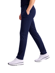 Pantalón Estilo Chino Deportivo Elástico Slim - Azul Marino