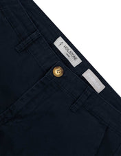 Bermuda Estilo Chino de Gabardina - Blue Navy
