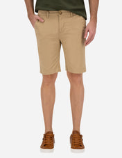 Bermuda Estilo Chino de Gabardina - Caqui